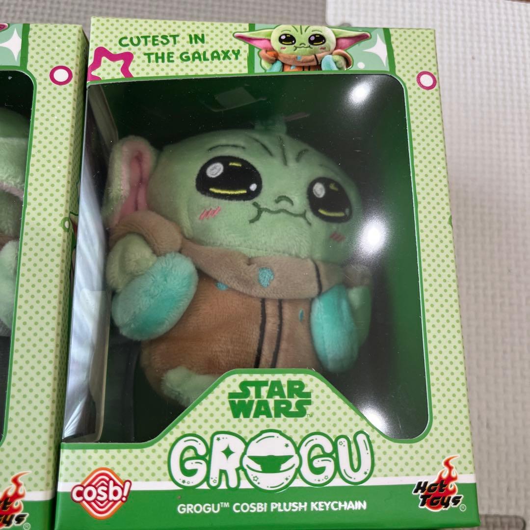 Cosbi Star Wars Grogu Plush Keychain 6個