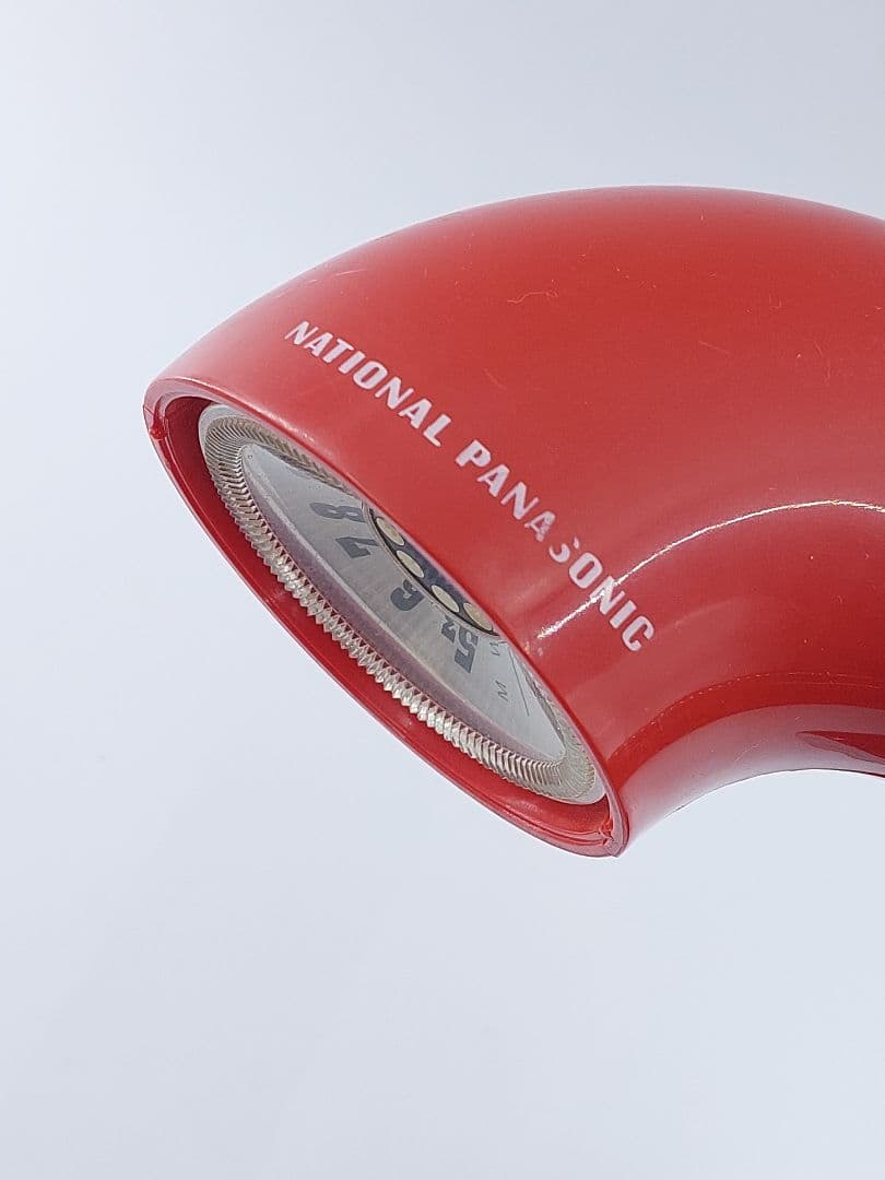 パナペットクルン ナショナル パナソニック R-72 ラジオ 赤色 レトロ