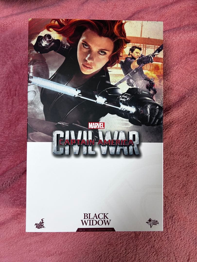 ホットトイズ　ブラックウィドウ　シビルウォー