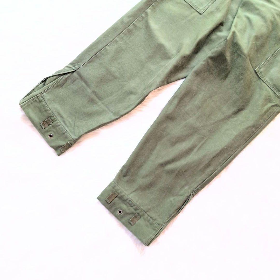 TA✨菅田将暉着用✨実物★スウェーデン軍★M-59カーゴパンツ★W86★グ
