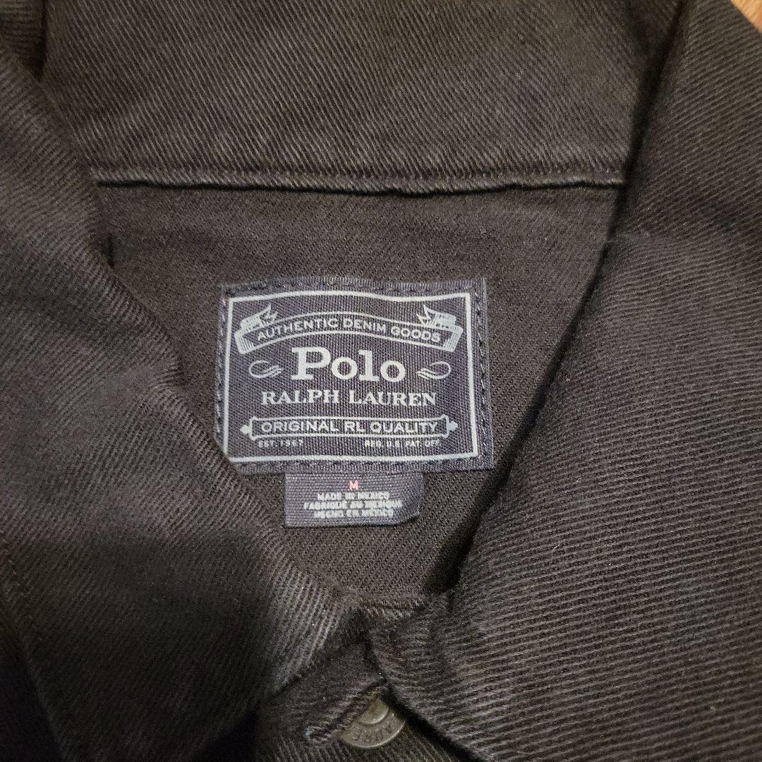 Polo Ralph Lauren ブラック デニムジャケットメンズ M