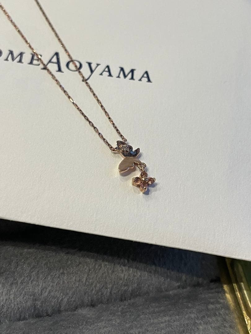 10金ピンクゴールド ネックレス