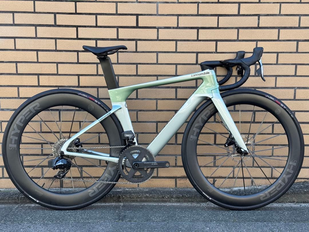 キャノンデール　システムシックス　スラム　etap 完成車　カーボンホイール