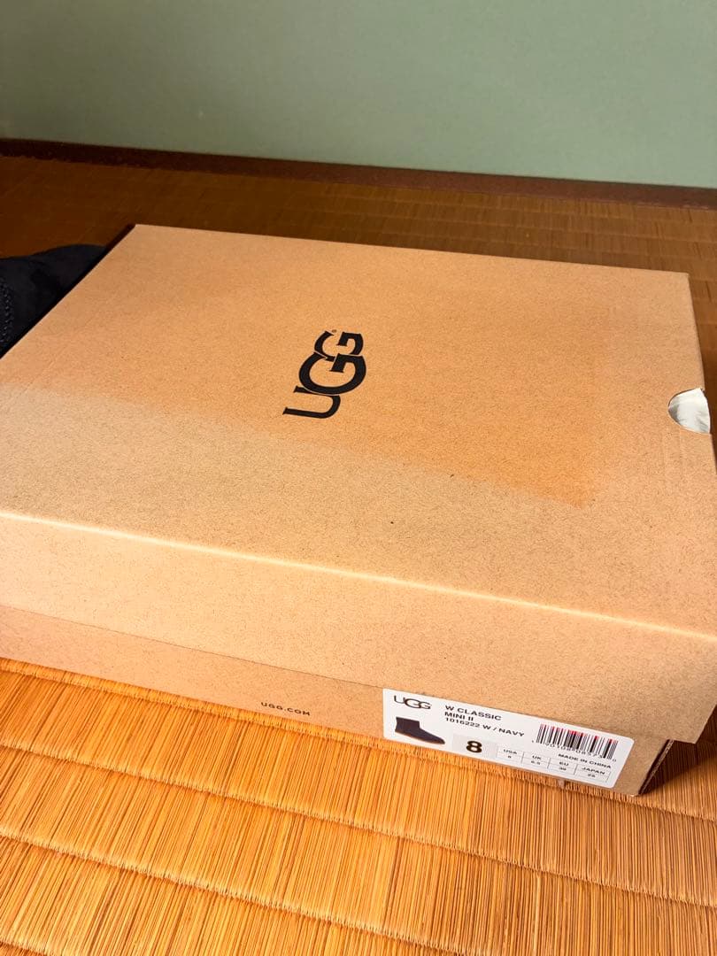 【〜1/13発送】UGG W CLASSIC MINI II ネイビー 25cm