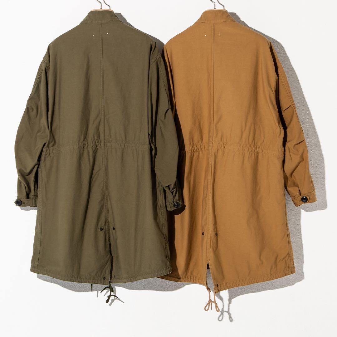 ジャケット・アウター cantate Fish Tail Coat-Stand Collar M-51