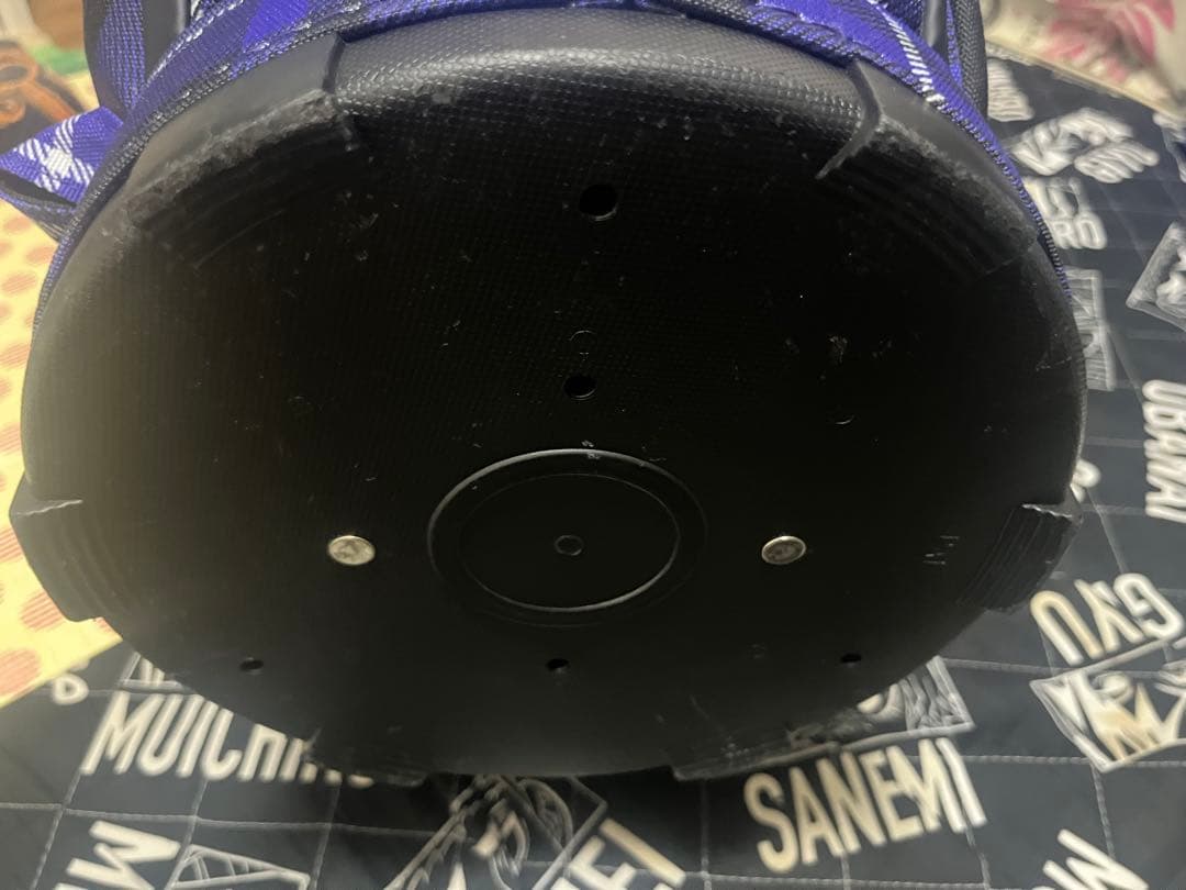 JACKBUNNY 紫色 タータンチェック柄 キャディバッグ 美品　ドラえもん