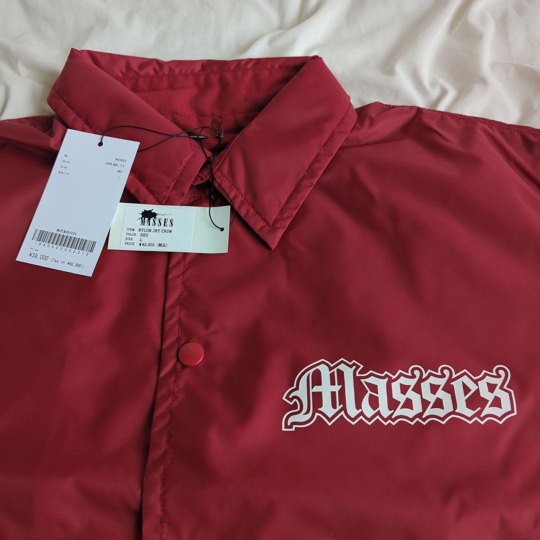 MASSES NYLON JKT CROW コーチジャケット