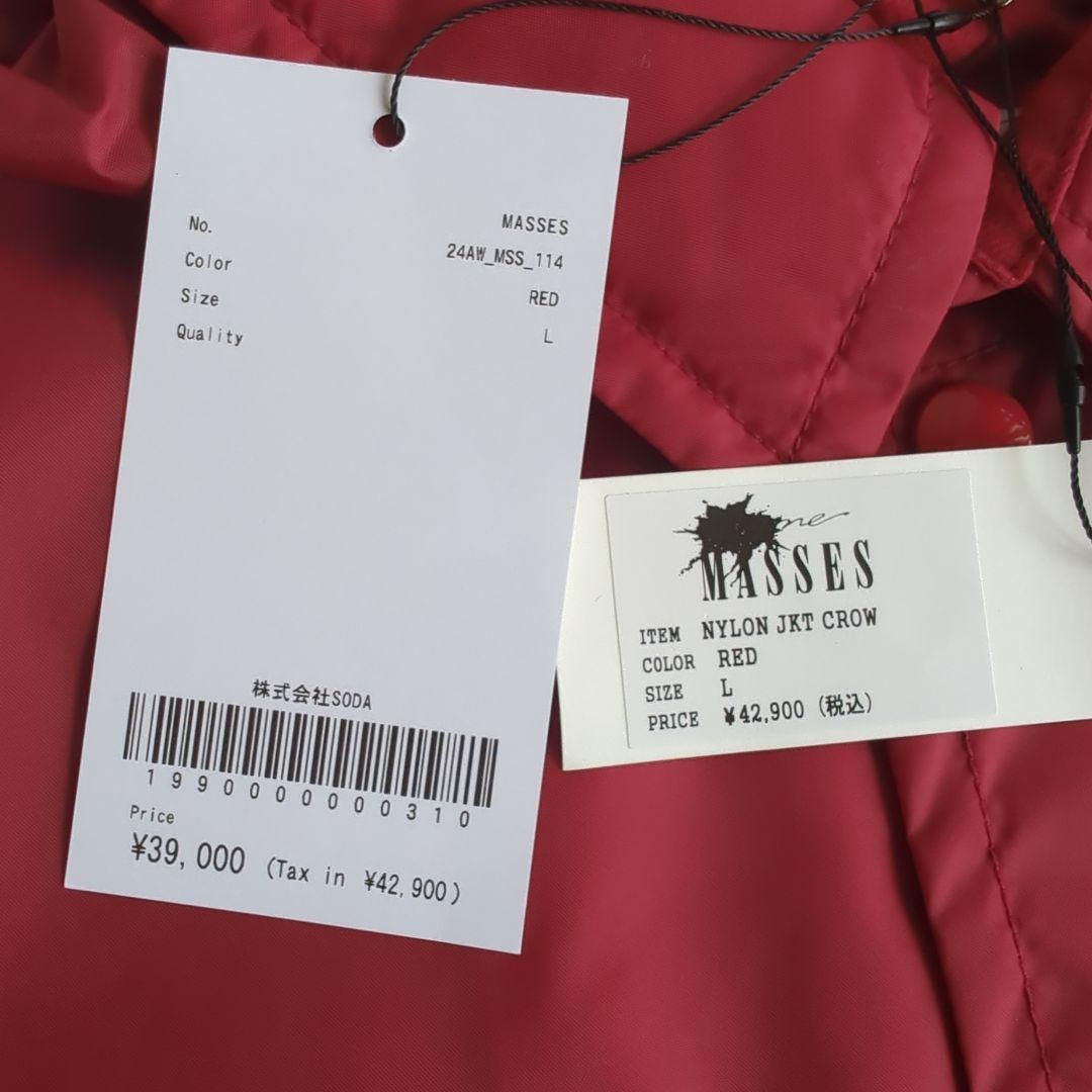 MASSES NYLON JKT CROW コーチジャケット