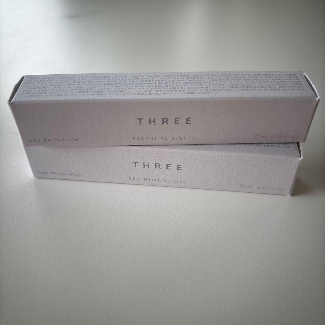 未使用 THREE エッセンシャルセンツ R X08 R X09 2個おまとめ
