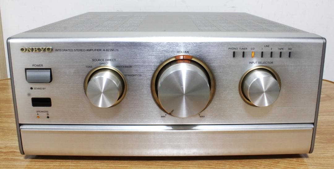 ♪ONKYO ステレオアンプ Ａ－９２２Ｍ ＬＴＤ動作美品【04】♪