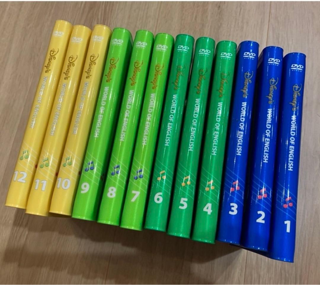 新子役　　DWE ディズニー英語システム シングアロング DVD 12枚