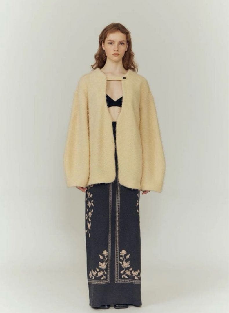 トップス eaphi COCOON SHAGGY JACKET