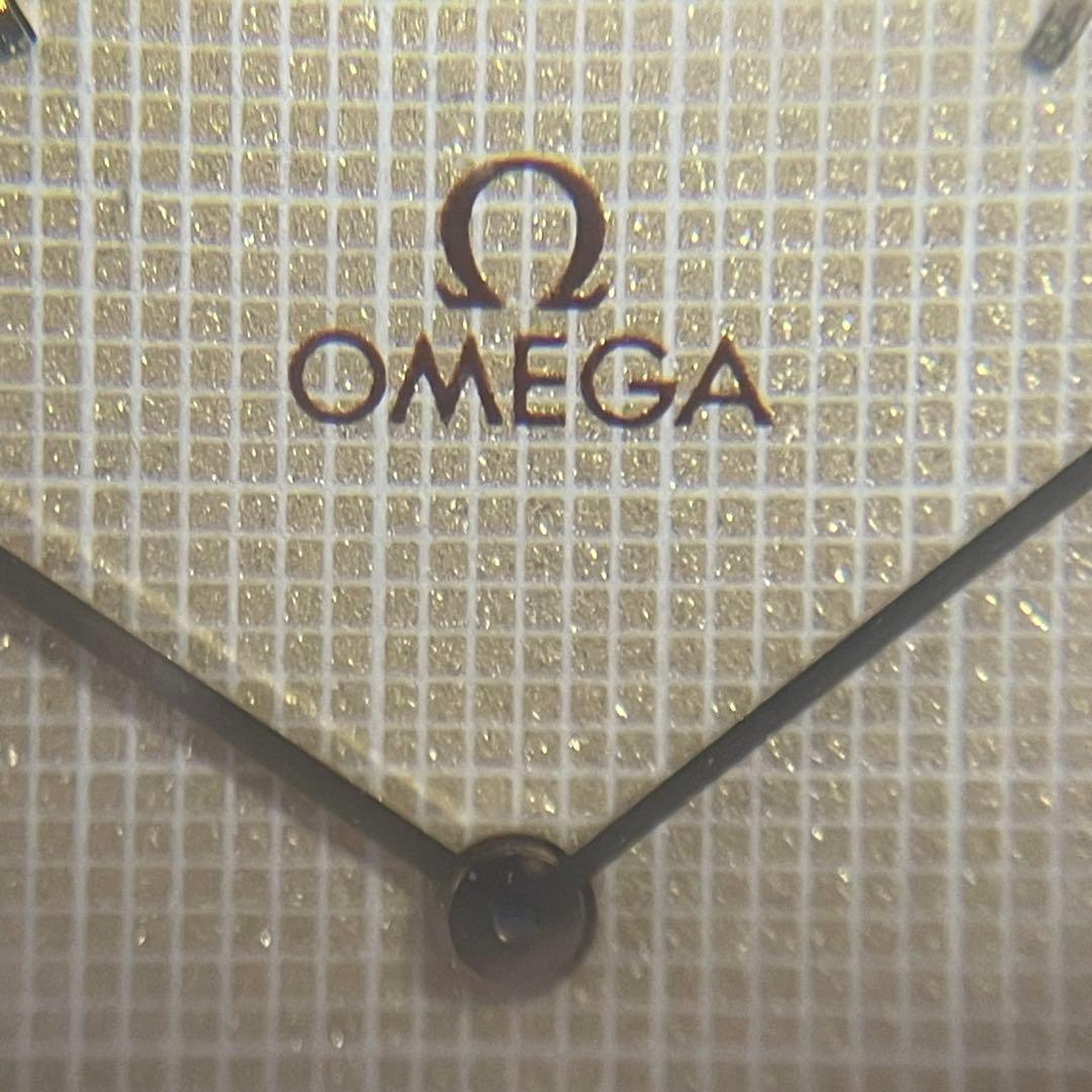 【ジャンク品】OMEGA Deville ゴールド　リューズ不良