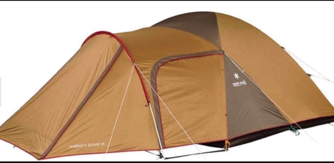  peak アメニティドームM テント4回使用