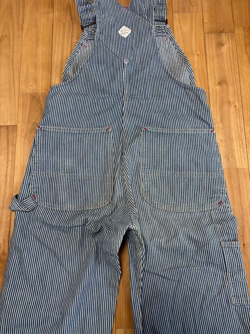 ヴィン 70s ビンテージBIG MAC ヒッコリーオーバーオール