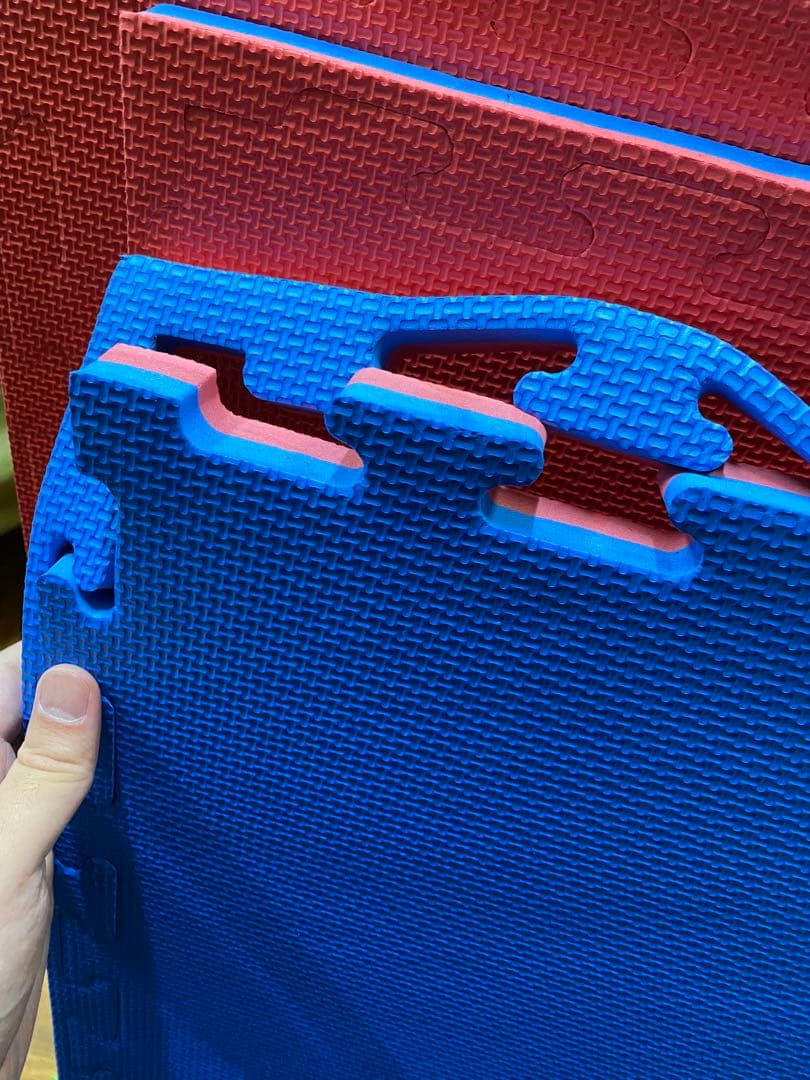 ［注文者専用ページ］ジョイントマット赤青9枚茨城県法人送料込み