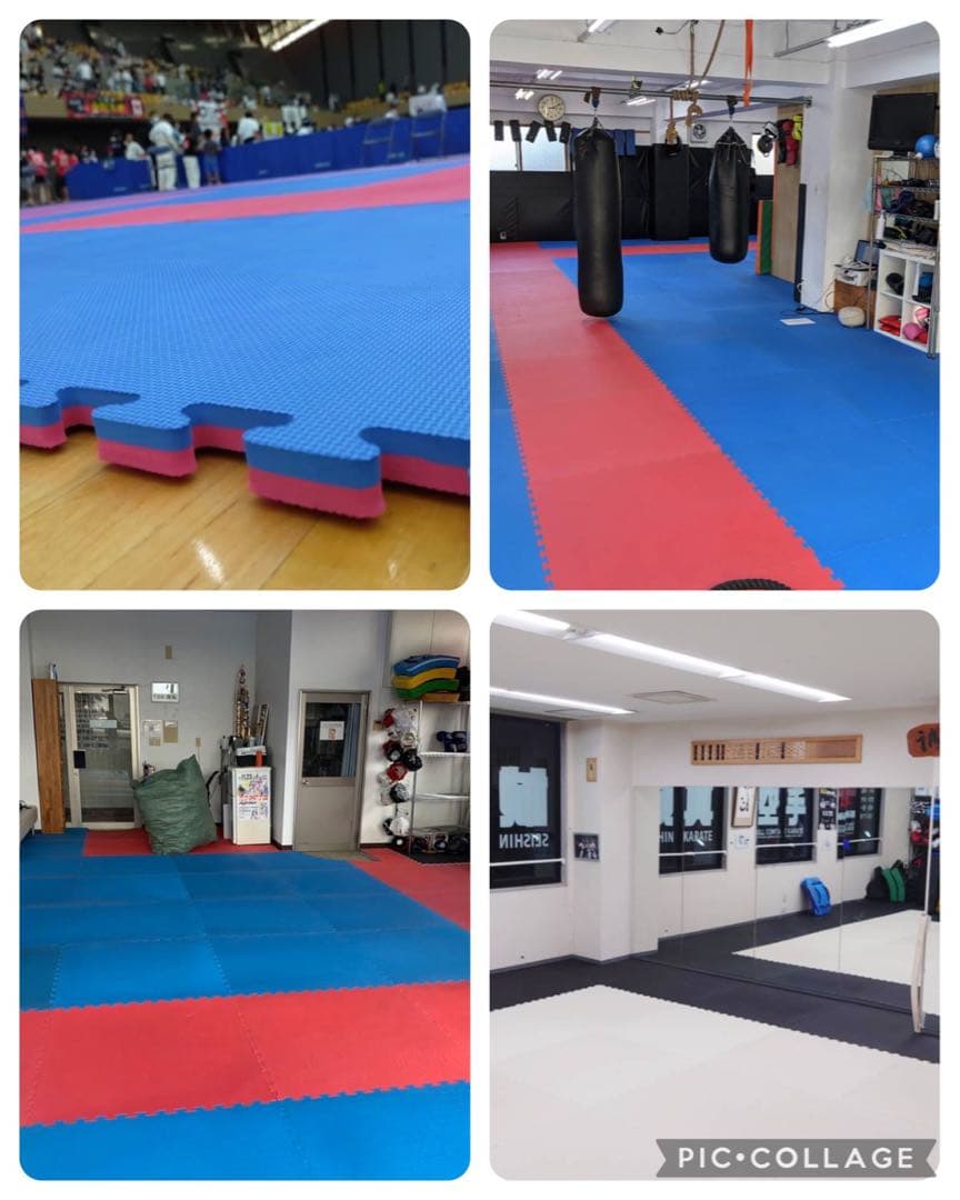 ［注文者専用ページ］ジョイントマット赤青9枚茨城県法人送料込み