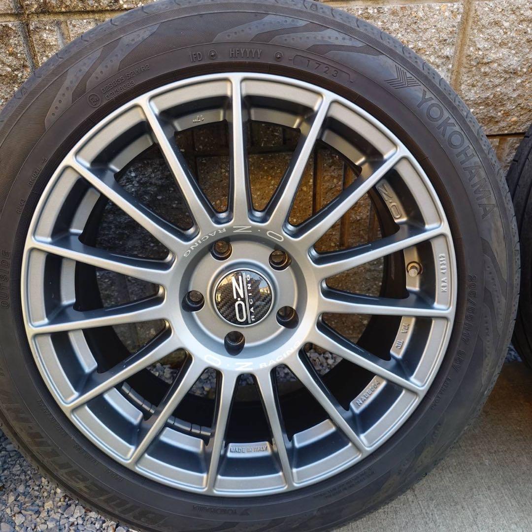 値下げ！OZ スーパーツーリズモLM 17インチ　タイヤホイールセット　4本