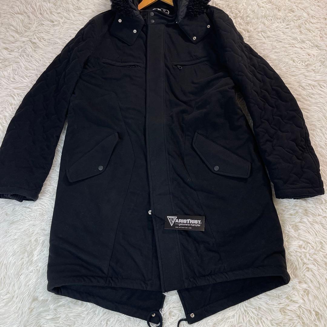 新品未使用/激レア✨アリストトリスト 蝶野正洋 モッズコート 2way ブラック