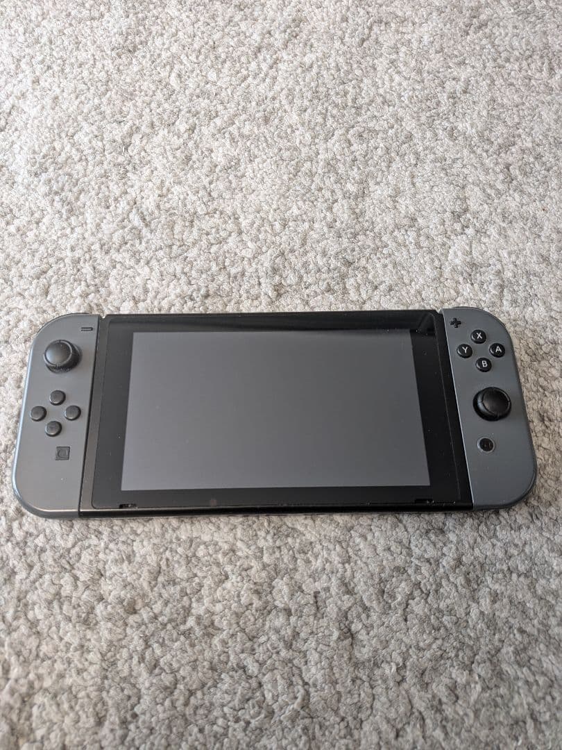 Nintendo Switch 本体 グレー　スマブラSP付き