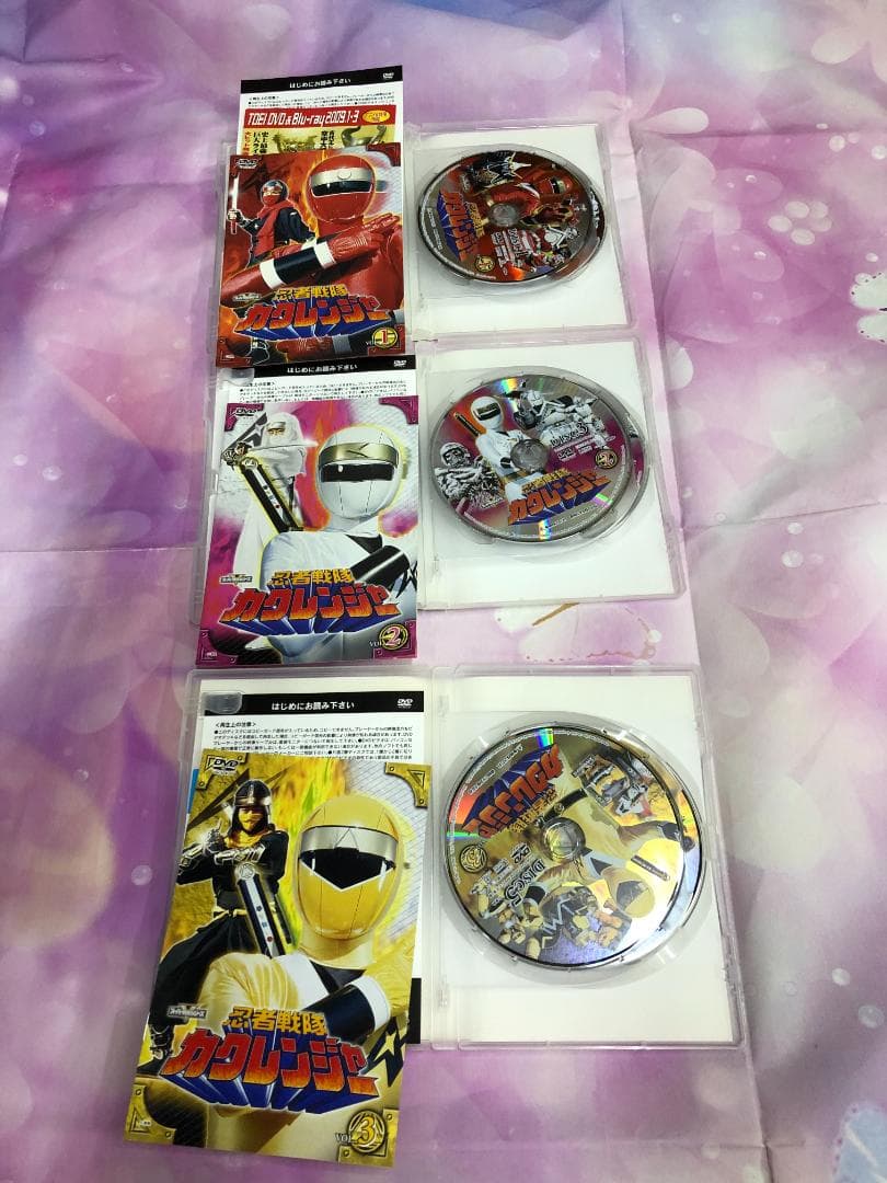 DVD 忍者戦隊カクレンジャー 全5巻セット セル版