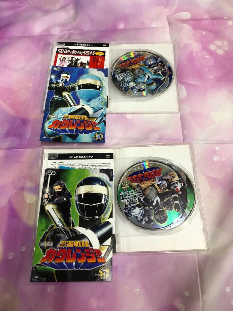 DVD 忍者戦隊カクレンジャー 全5巻セット セル版