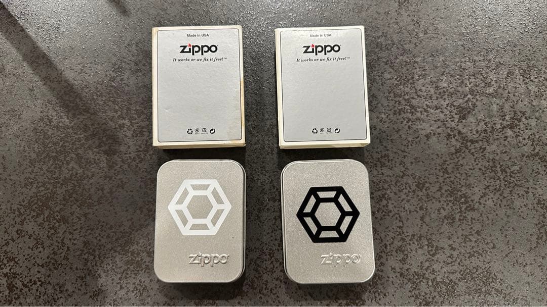 大幅値下げ新品希少 2個販売fragment zippo フラグメント