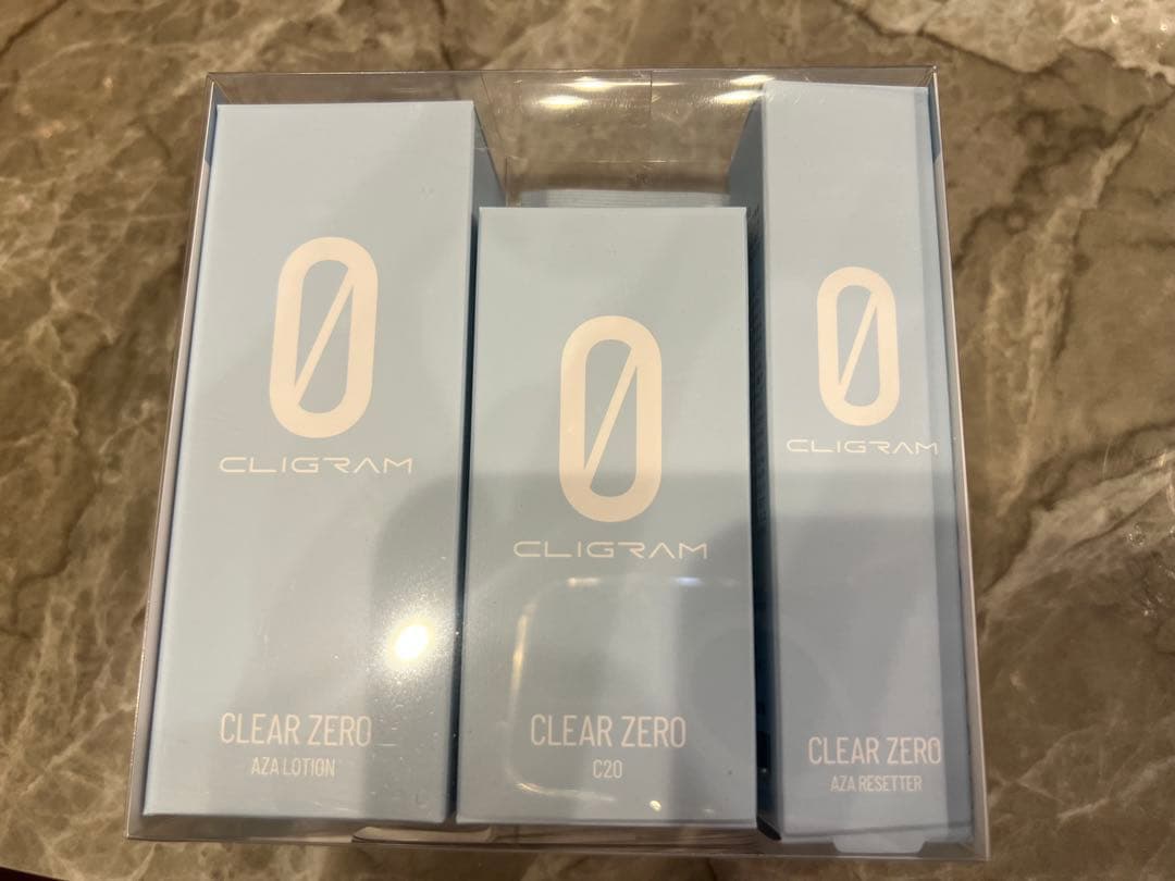 カリグラムクリアゼロプログラムキット新品未開封