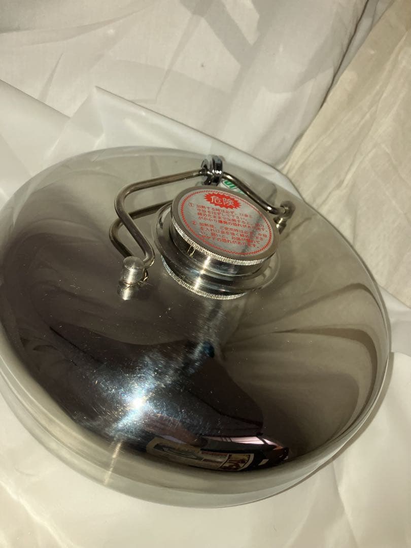 未使用品 山七製作所 湯たんぽ ステンレス製IH ガス火対応