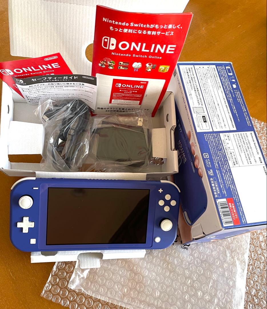 Nintendo Switch Lite ブルー 本体　一式