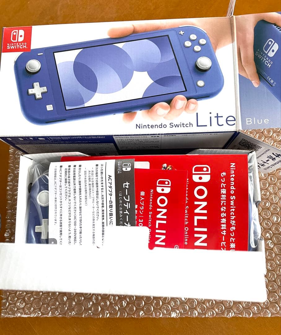 Nintendo Switch Lite ブルー 本体　一式