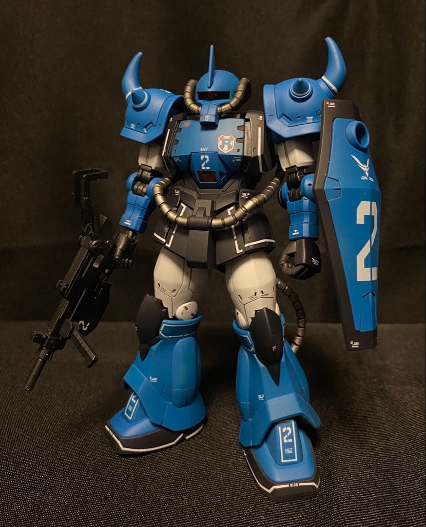 【ガンプラ完成品】　HG プロトタイプグフ　機動実証機　ブルーカラーVer.