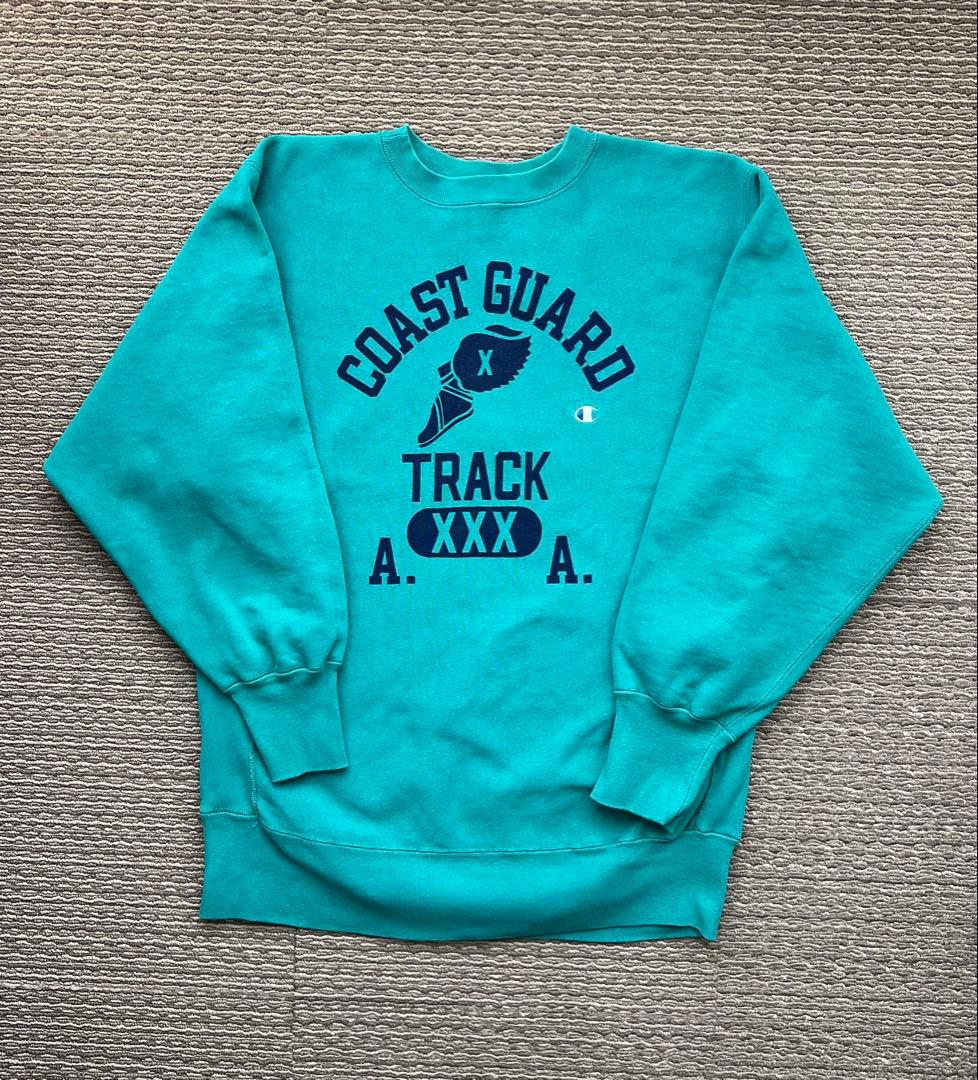 トップス Reverse Weave Emerald Green COAST GUARD