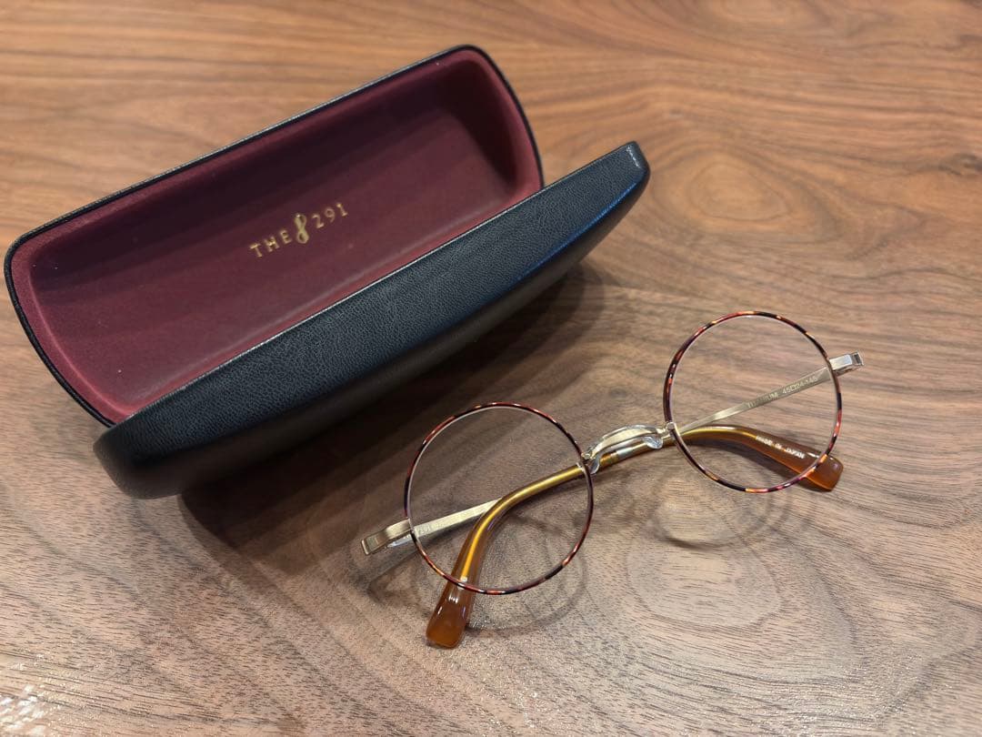 【美品】丹羽雅彦 THE 291 丸眼鏡 レトロ