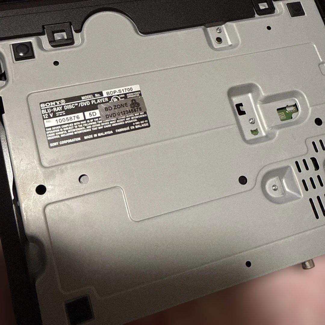 格安 動作品 SONY BDP-S1700 DVD/BDプレーヤー