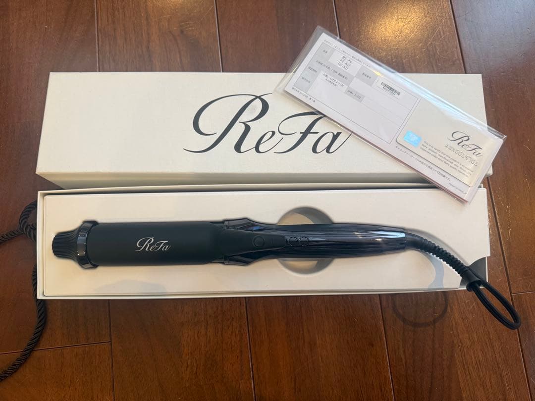 ReFa カールヘアアイロン 38mm ブラック