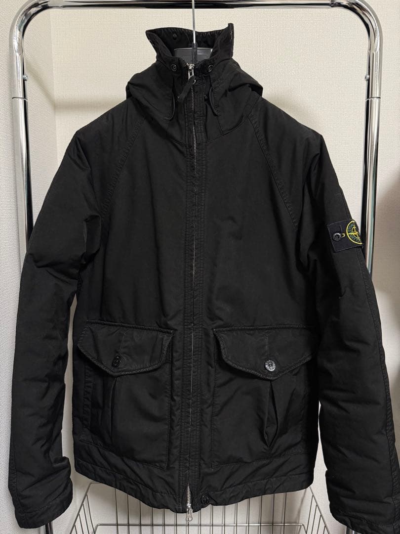 DAVID-TC_STONE  24aw ブラックダウンジャケット