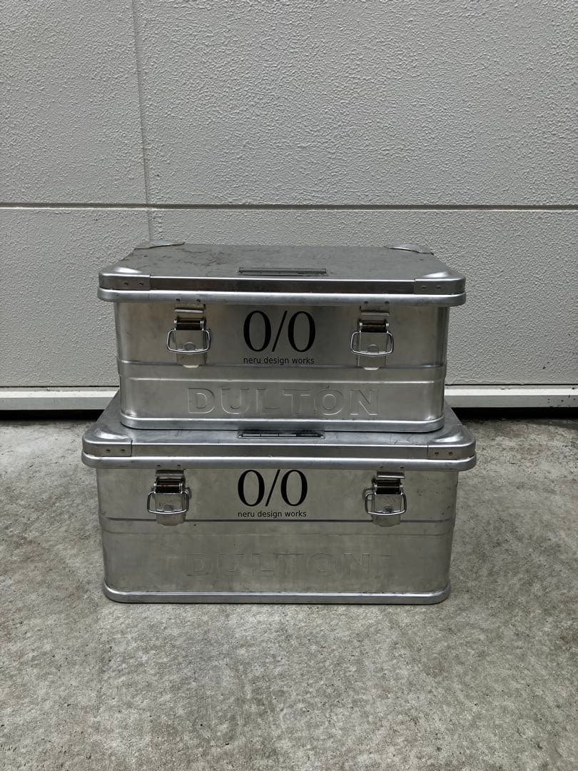 DULTON（ダルトン） アルミコンテナ コンボイ2 S、M 2個セット