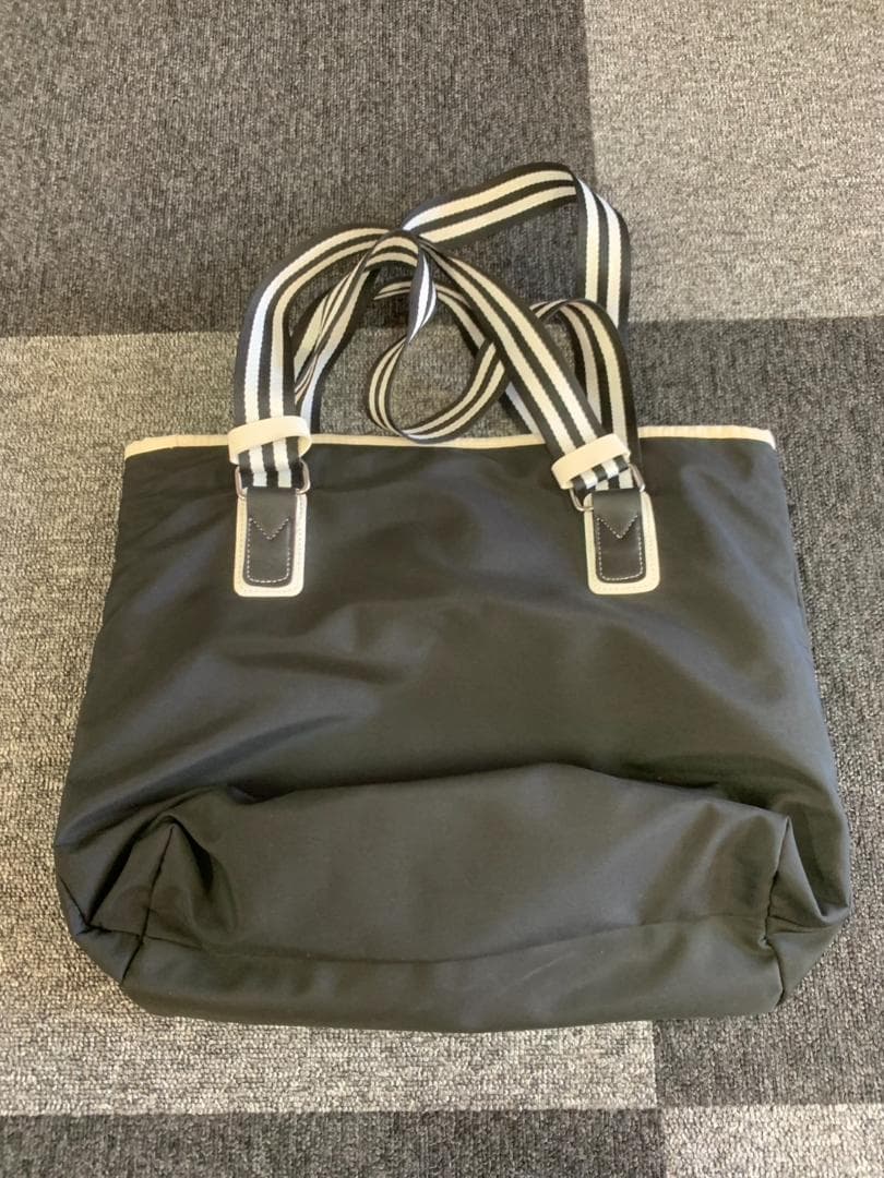 CHANEL ノベルティ　ストライプ ハンドル トートバック　未使用品