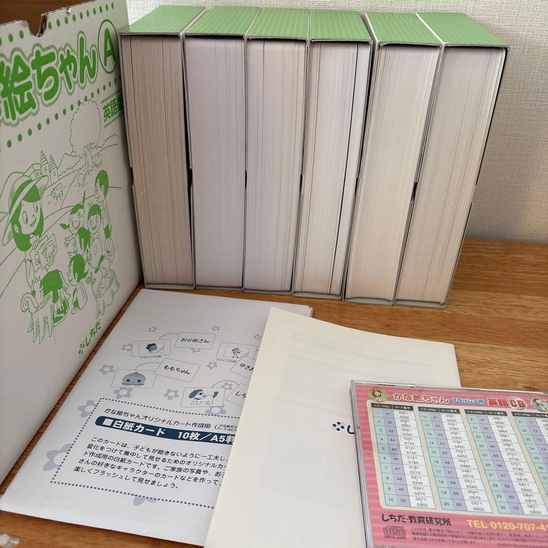 かな絵ちゃん　英語　フラッシュカード　A