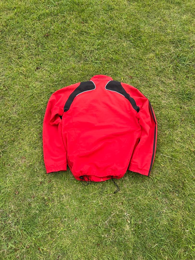 00s adidas ACミラン　ナイロンジャケット　y2k テック系