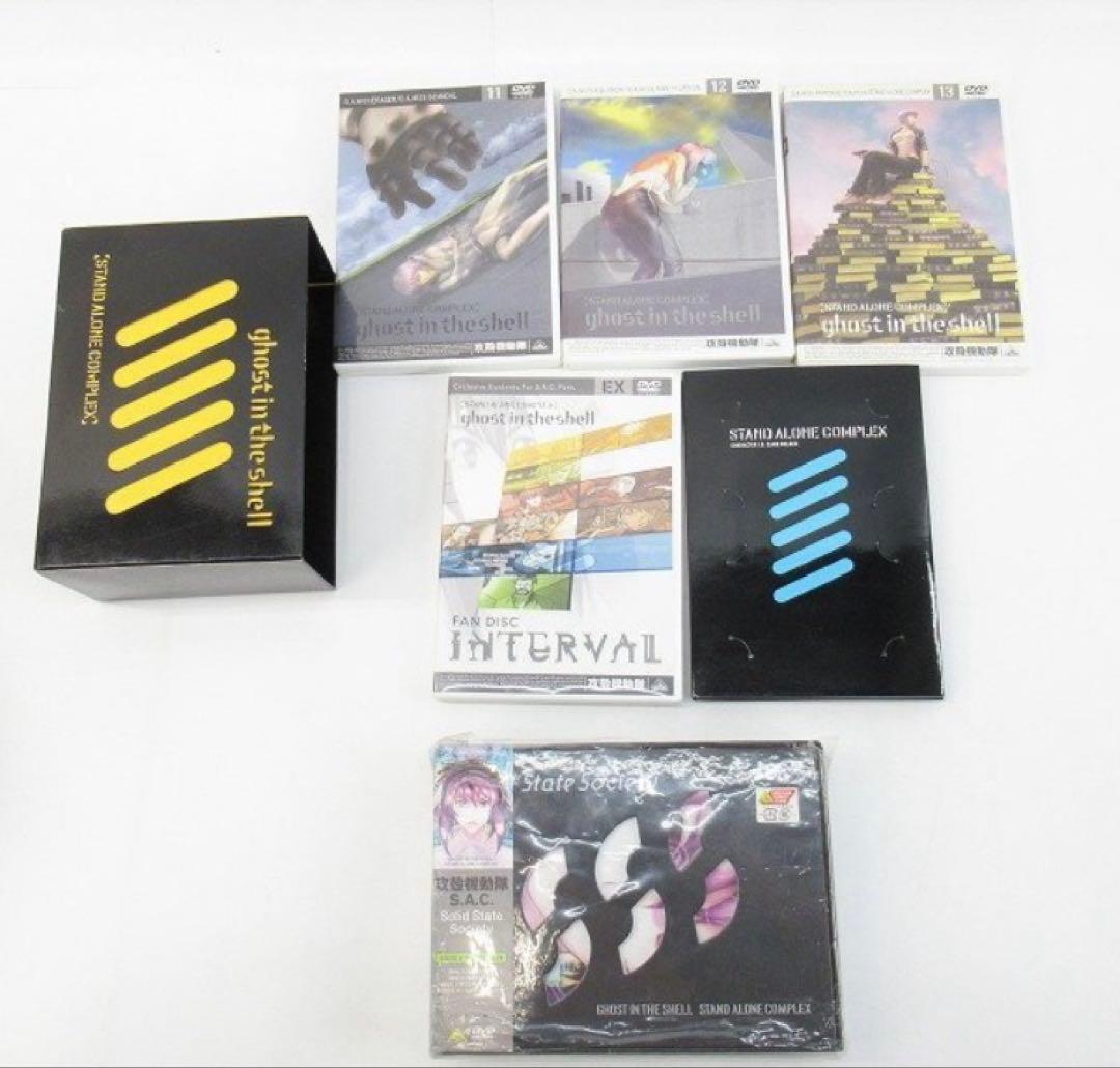 DVD 攻殻機動隊 セット　BOX お得です(๑˃̵ᴗ˂̵)！　26巻セット