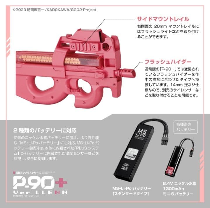 東京マルイ 電動ガン P-90プラス バージョン レン エアガン ガンゲイル