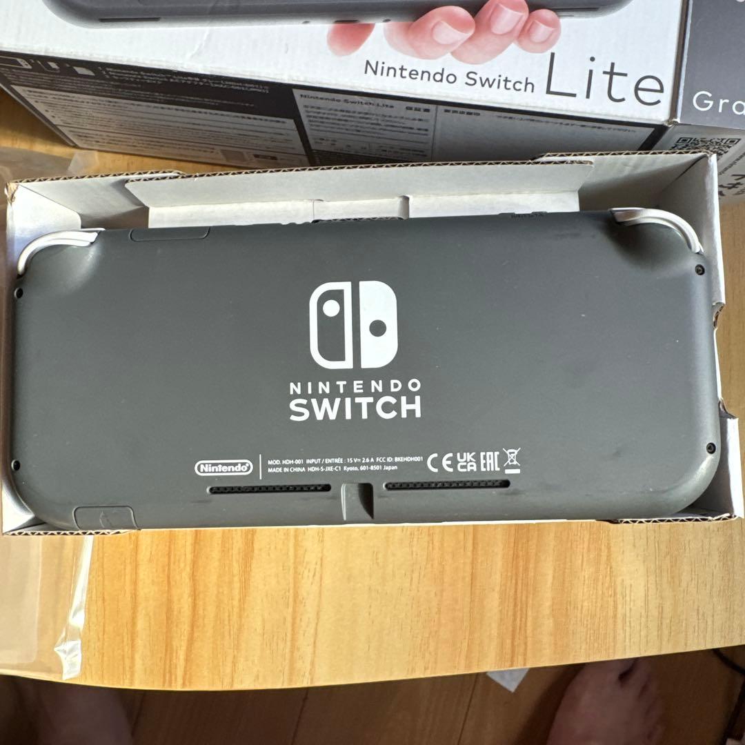 Nintendo Switch Lite Gray 本体（充電ケーブル欠品）