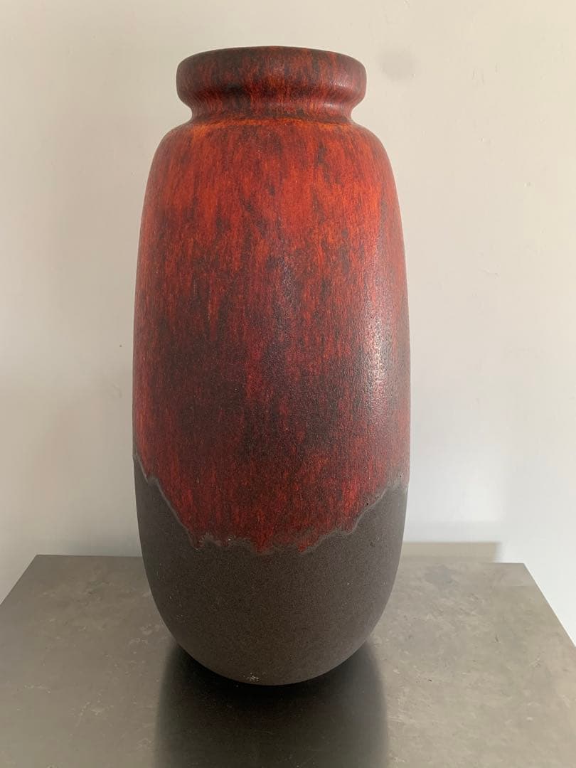 Fat Lava WGP 西ドイツ 特大 フラワーベース 花瓶