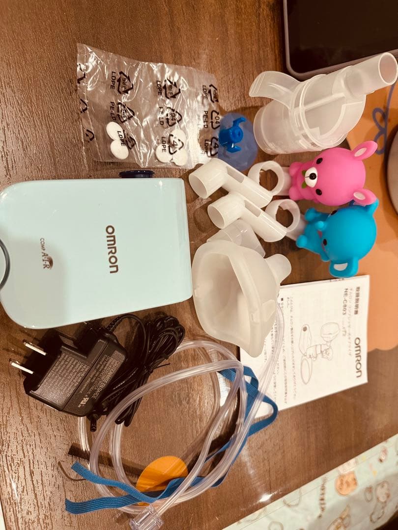 オムロン ネブライザ NE-C803 コンプレッサー式 喘息用吸入器 家庭用