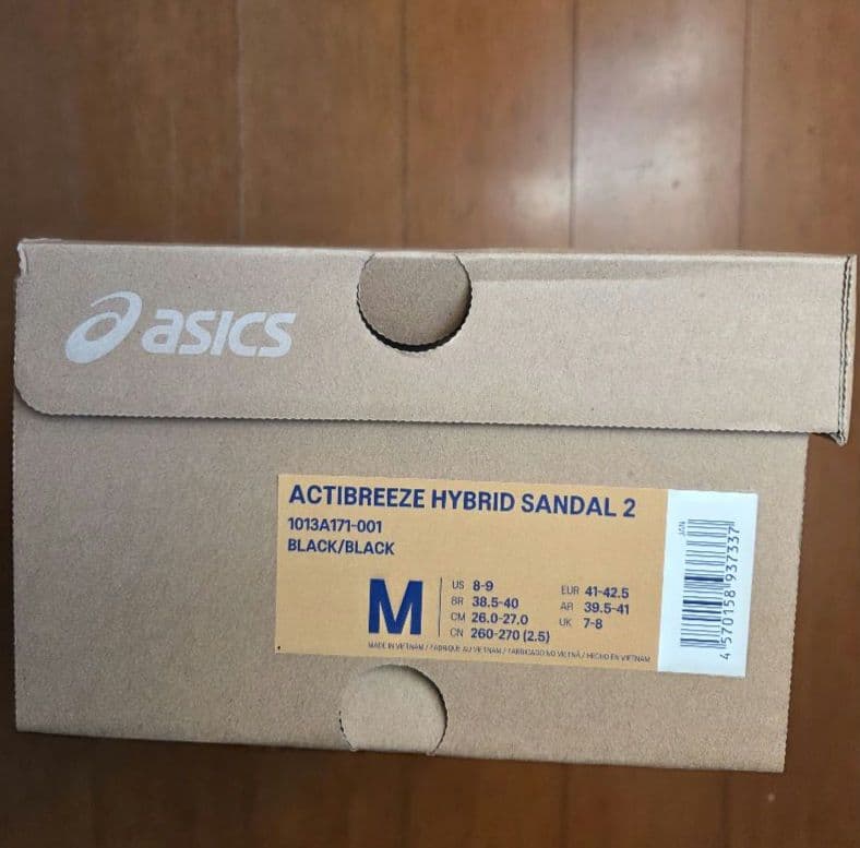 asics ACTIBREEZE HYBRID SANDAL 2 　M ブラック