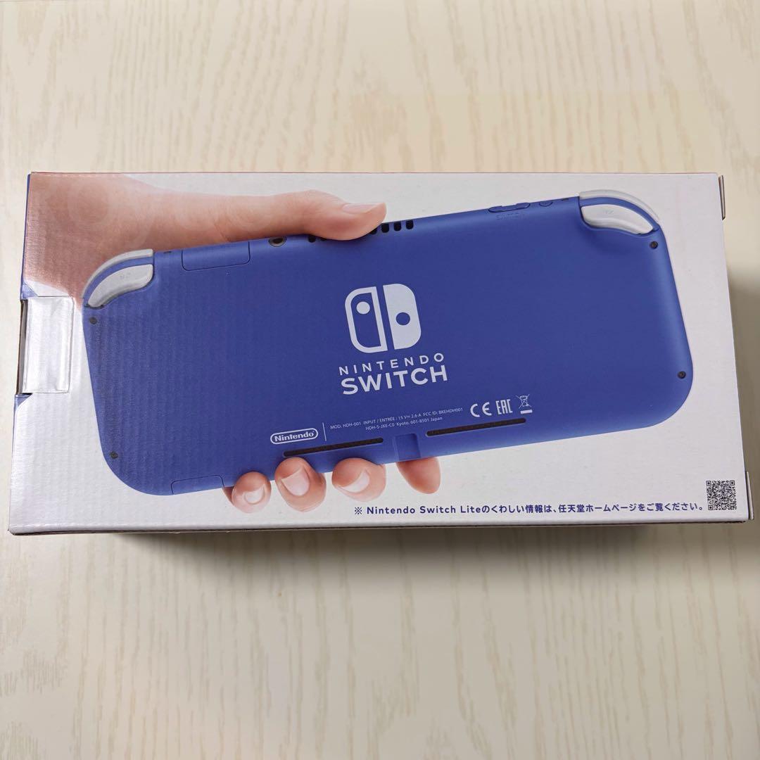 【新品未開封】Nintendo switch Lite ブルー 1点限定