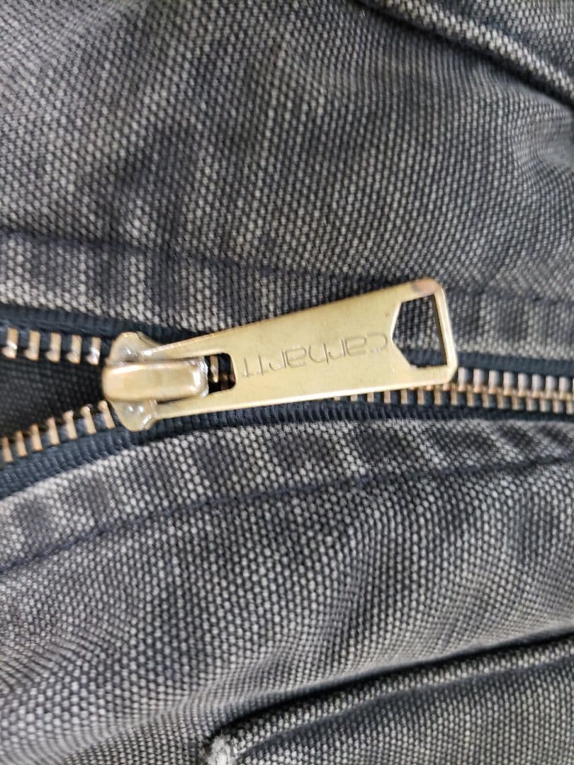 90s カーハート ダックベスト USA 製　襟カット　XXL ブラック