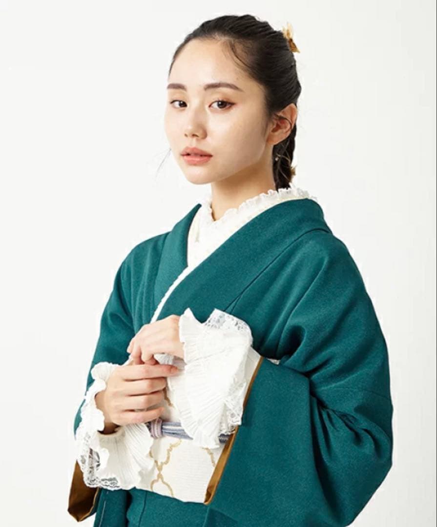 ふりふ　半衿　レース